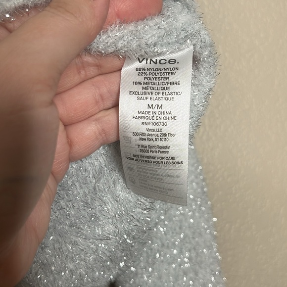 Vince Light Gray Women's Sweater - Picture 8 of 10